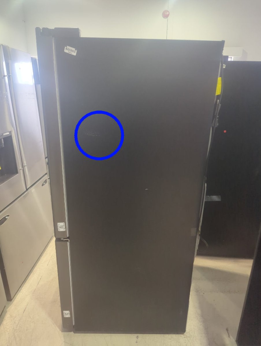 LRFNS2200D - REFRIGERATORS - LG - French 3-Door - Black Stainless - Open Box - BonPrix Électroménagers