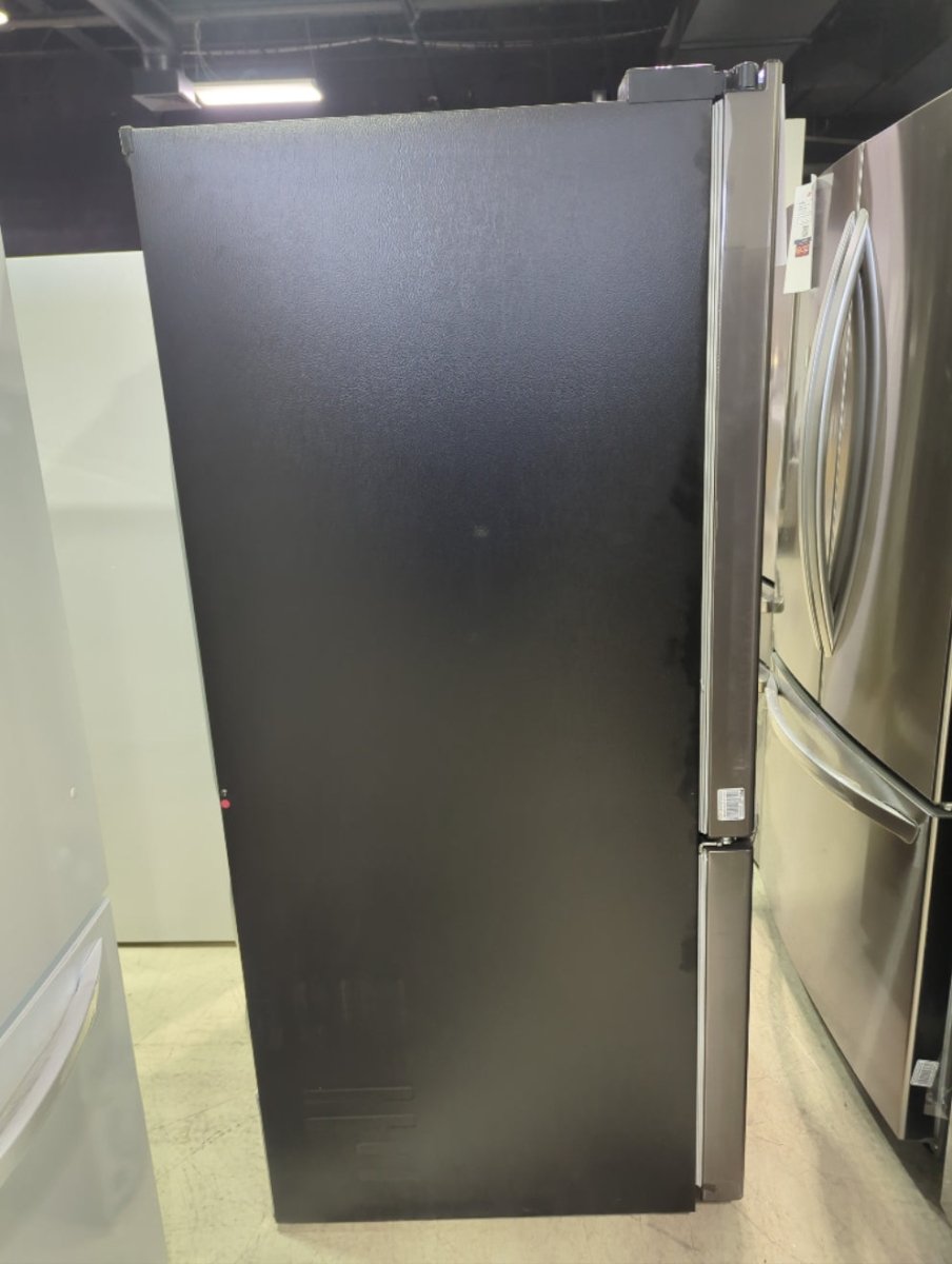 LRFNS2200D - REFRIGERATORS - LG - French 3 - Door - Black Stainless - Open Box - BonPrix Électroménagers