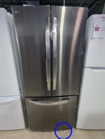 LRFNS2200D - REFRIGERATORS - LG - French 3 - Door - Black Stainless - Open Box - BonPrix Électroménagers
