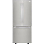 LRFNS2200S - REFRIGERATORS - LG - French 3 - Door - Stainless Steel - Open Box - BonPrix Électroménagers