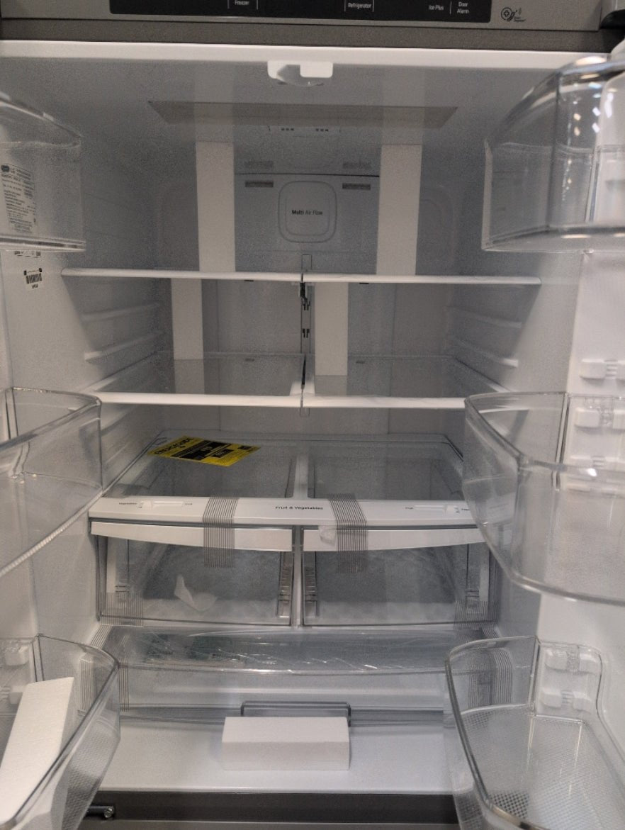 LRFNS2200S - REFRIGERATORS - LG - French 3-Door - Stainless Steel - Open Box - BonPrix Électroménagers