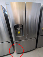 LRFS28XBS - REFRIGERATORS - LG - French 3 - Door - Stainless Steel - Open Box - BonPrix Électroménagers