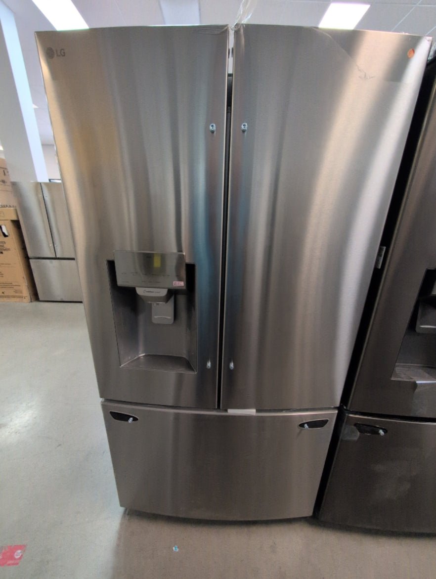 LRFS28XBS - REFRIGERATORS - LG - French 3-Door - Stainless Steel - Open Box - BonPrix Électroménagers