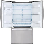 LRFS28XBS - REFRIGERATORS - LG - French 3 - Door - Stainless Steel - Open Box - BonPrix Électroménagers