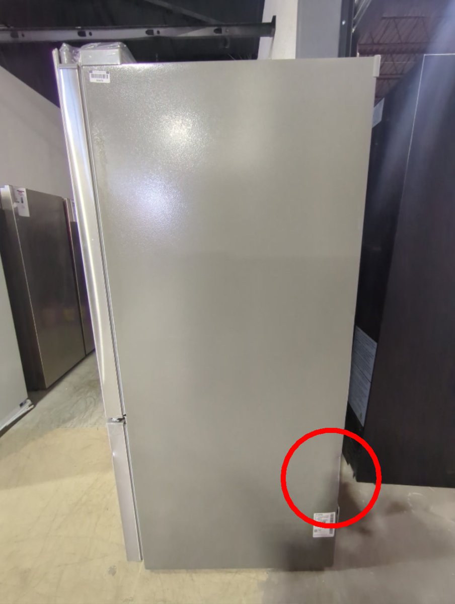 LRFS28XBS - REFRIGERATORS - LG - French 3 - Door - Stainless Steel - Open Box - BonPrix Électroménagers