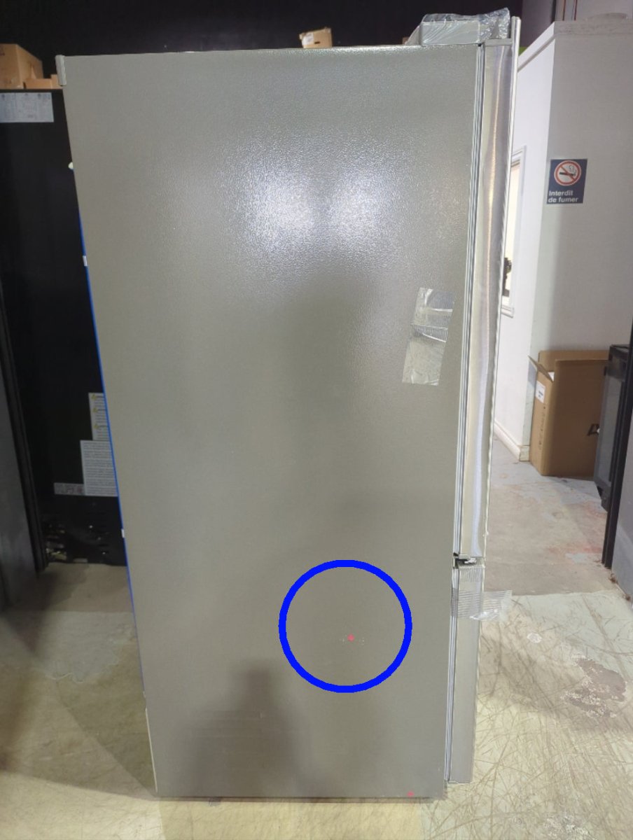 LRFS28XBS - REFRIGERATORS - LG - French 3 - Door - Stainless Steel - Open Box - BonPrix Électroménagers