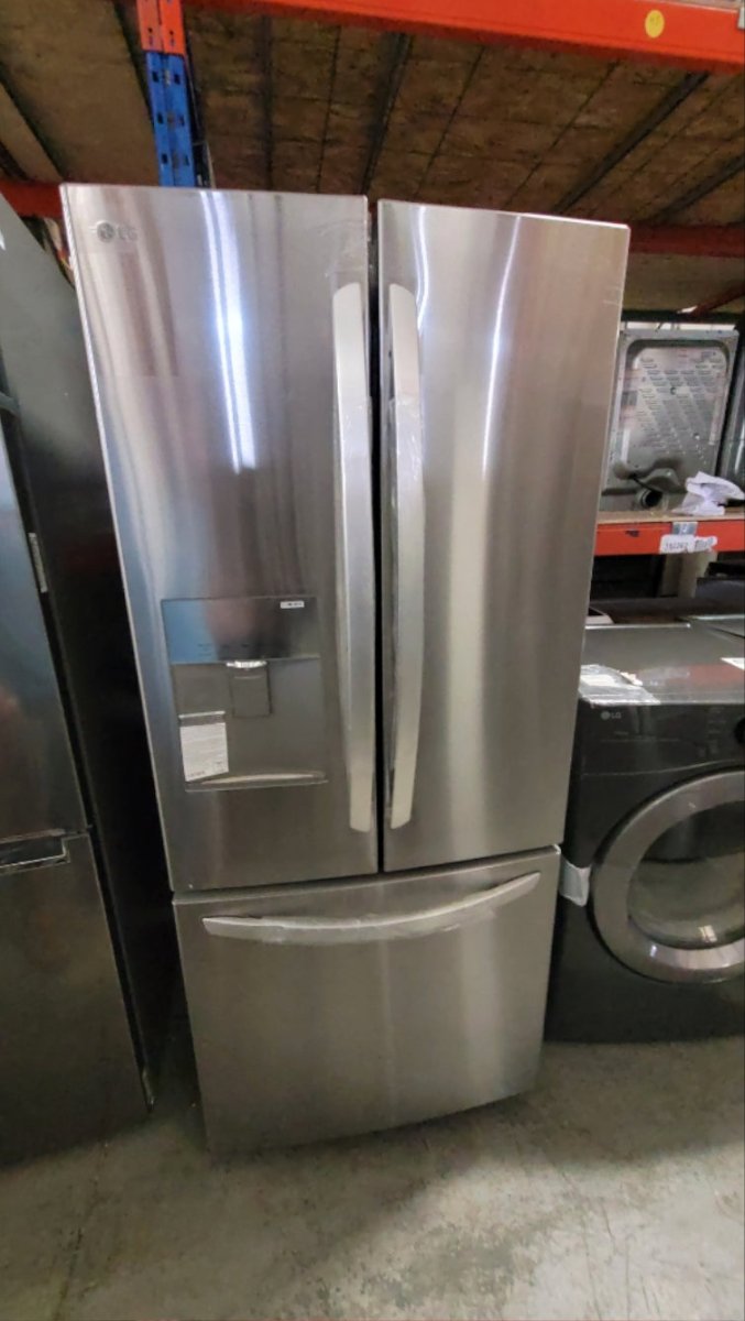 LRFWS2200S - REFRIGERATORS - LG - French 3-Door - Stainless Steel - Open Box - BonPrix Électroménagers