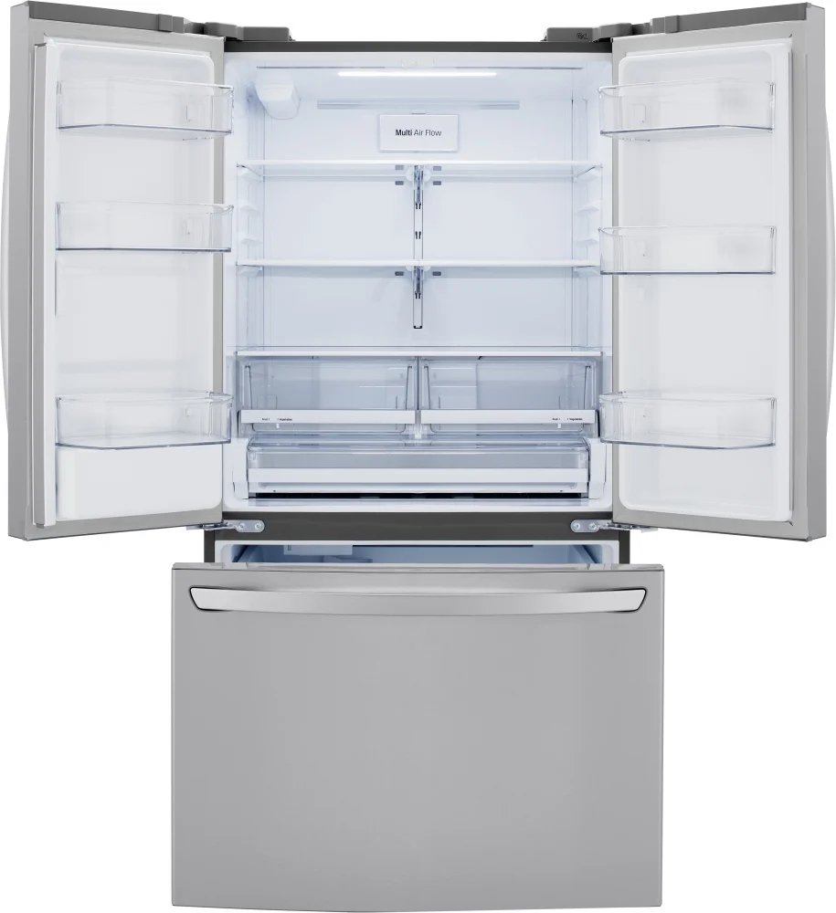 LRFWS2906S - REFRIGERATORS - LG - French 3 - Door - Stainless Steel - Open Box - BonPrix Électroménagers