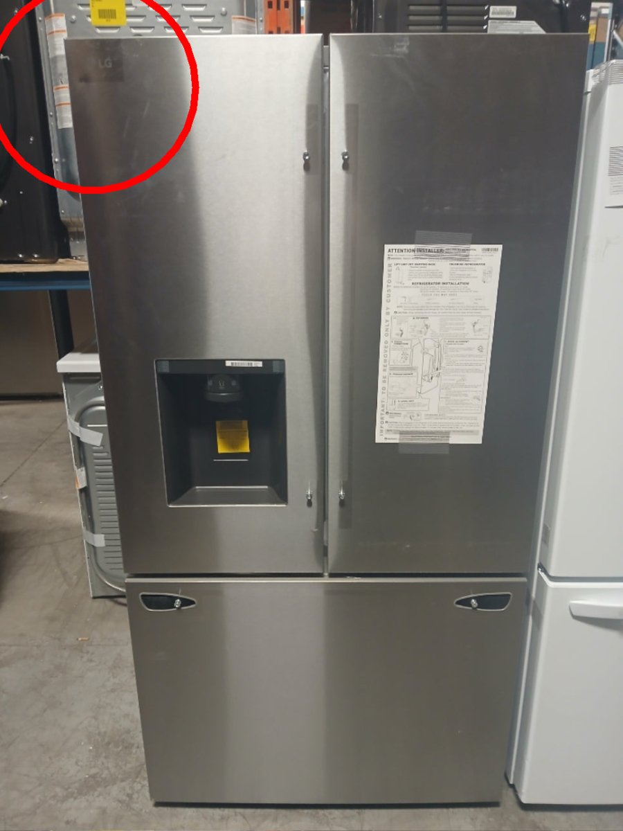 LRFXC2606S - REFRIGERATORS - LG - French 3 - Door - Stainless Steel - Open Box - BonPrix Électroménagers
