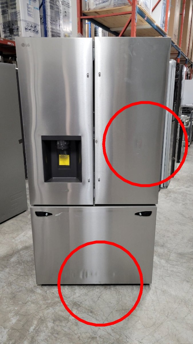 LRFXC2606S - REFRIGERATORS - LG - French 3 - Door - Stainless Steel - Open Box - BonPrix Électroménagers