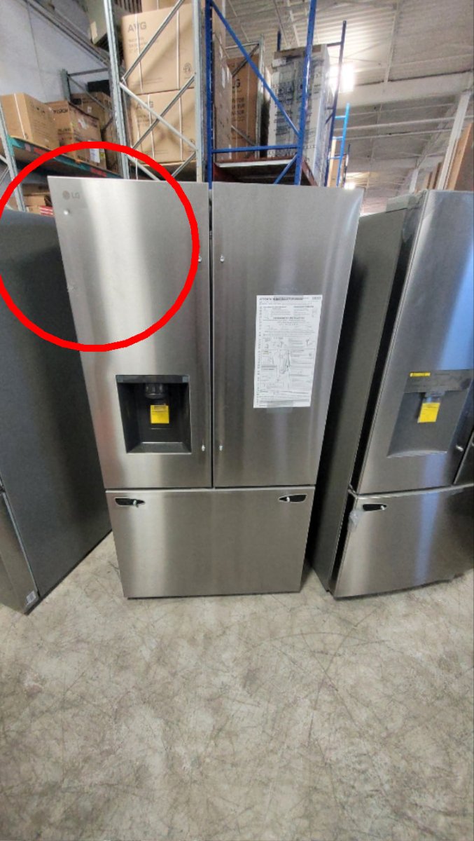 LRFXS3106S - REFRIGERATORS - LG - French 3 - Door - Stainless Steel - Open Box - BonPrix Électroménagers