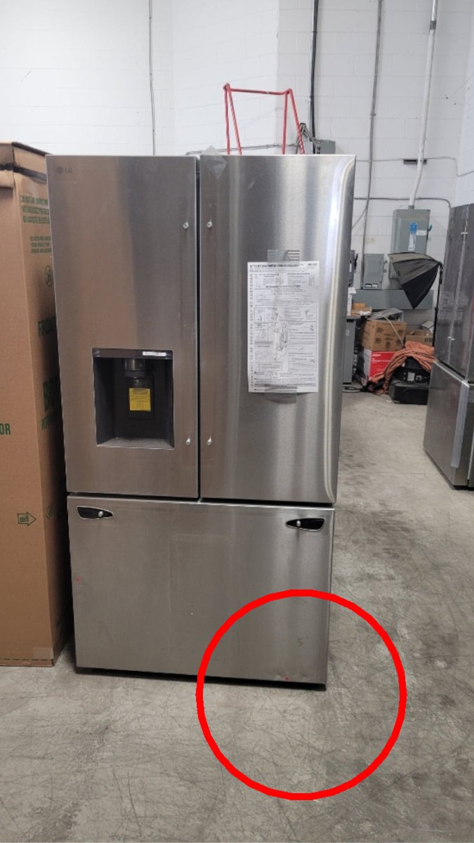 LRFXS3106S - REFRIGERATORS - LG - French 3 - Door - Stainless Steel - Open Box - BonPrix Électroménagers