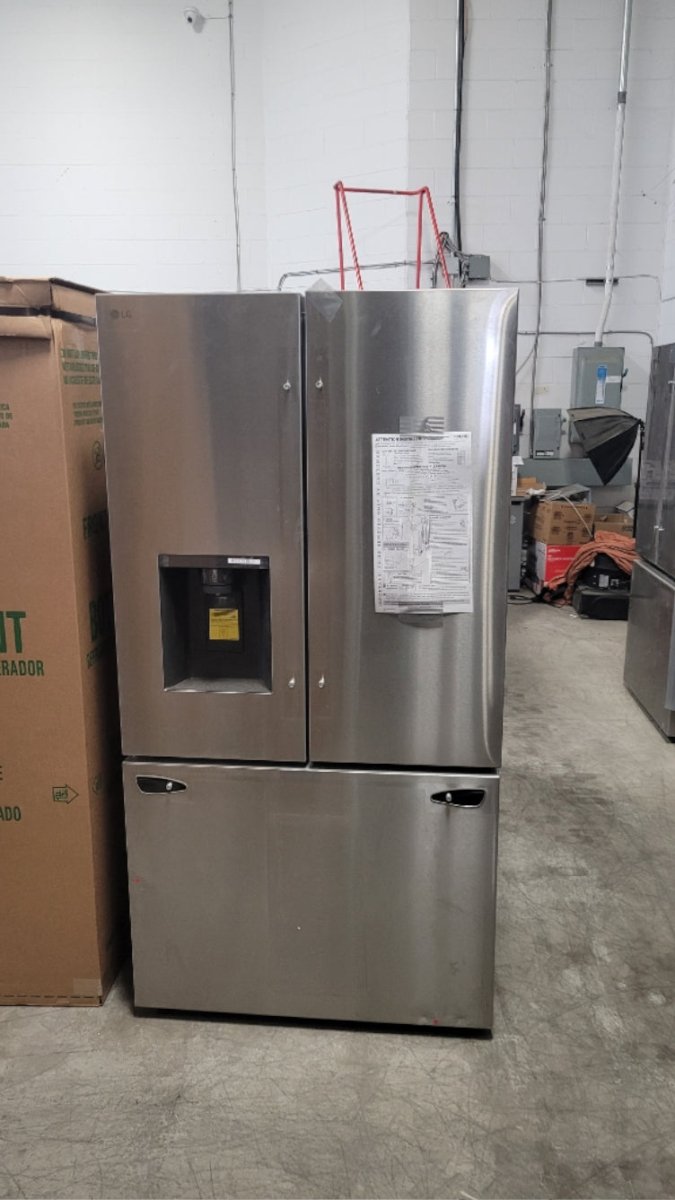LRFXS3106S - REFRIGERATORS - LG - French 3 - Door - Stainless Steel - Open Box - BonPrix Électroménagers