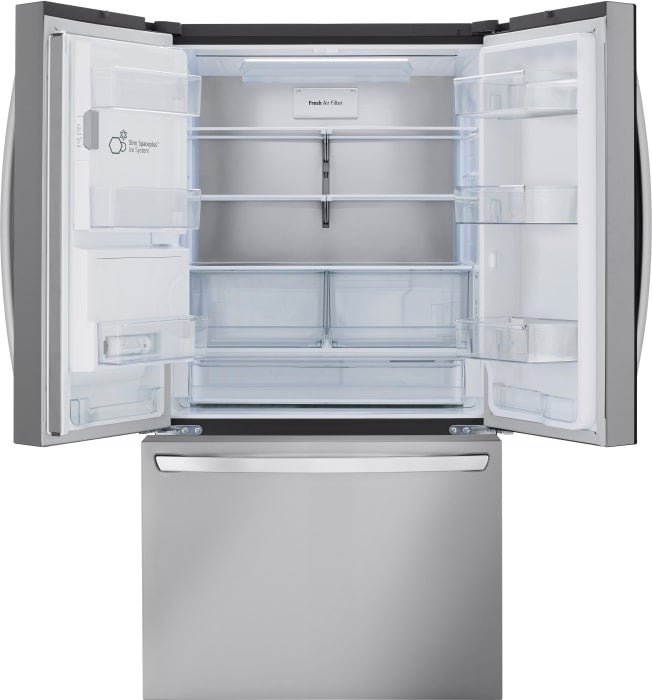 LRFXS3106S - REFRIGERATORS - LG - French 3 - Door - Stainless Steel - Open Box - BonPrix Électroménagers