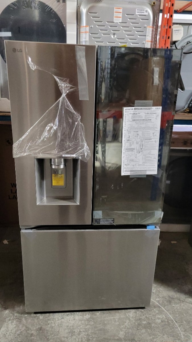 LRYKS3106S - REFRIGERATORS - LG - French 3 - Door - Stainless Steel - Open Box - BonPrix Électroménagers