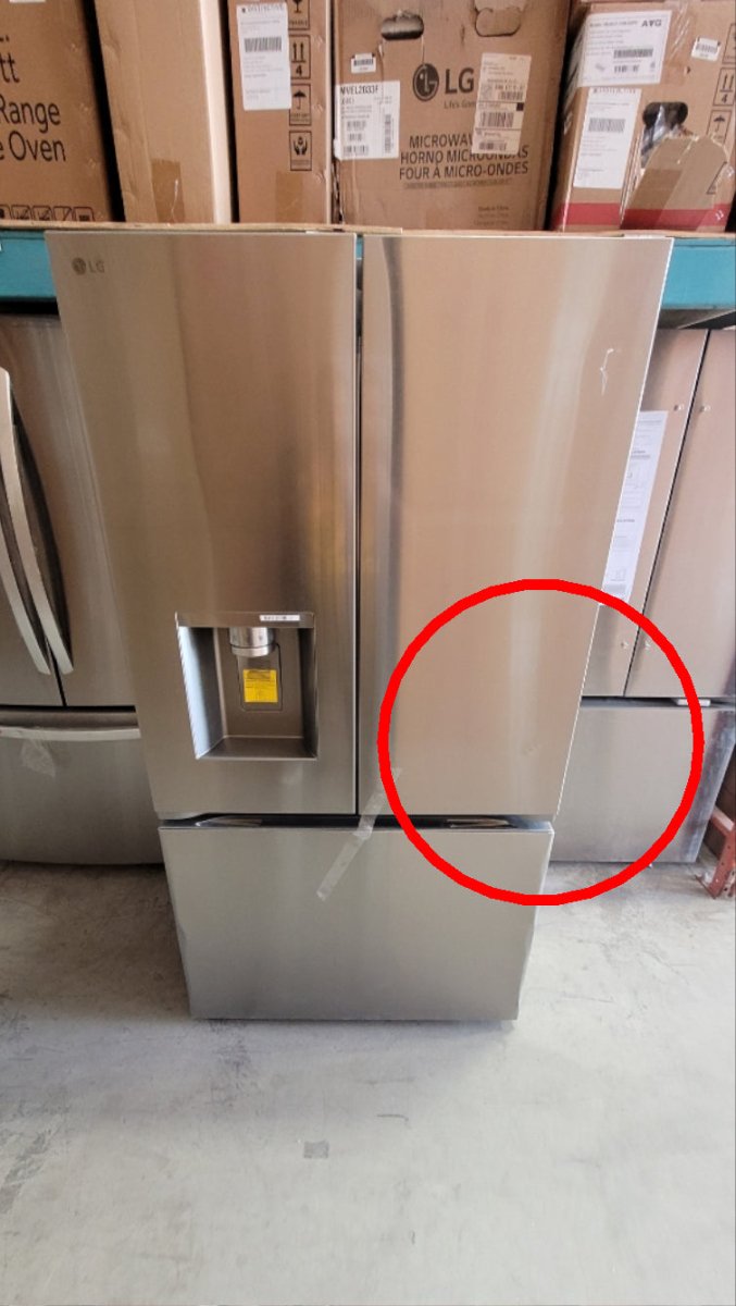 LRYXS3106S - REFRIGERATORS - LG - French 3 - Door - Stainless Steel - Open Box - BonPrix Électroménagers