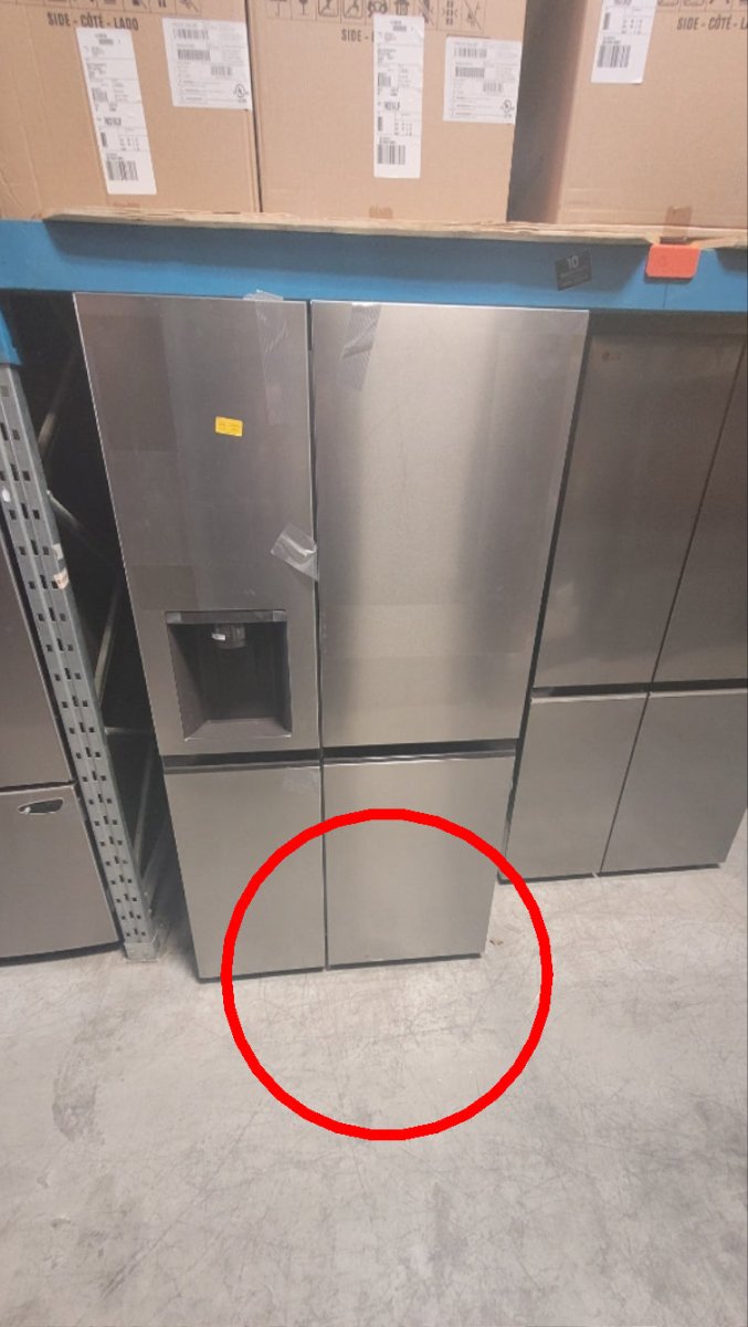 LS23C4230V - REFRIGERATORS - LG - Side by side - Stainless Steel - Open Box - BonPrix Électroménagers