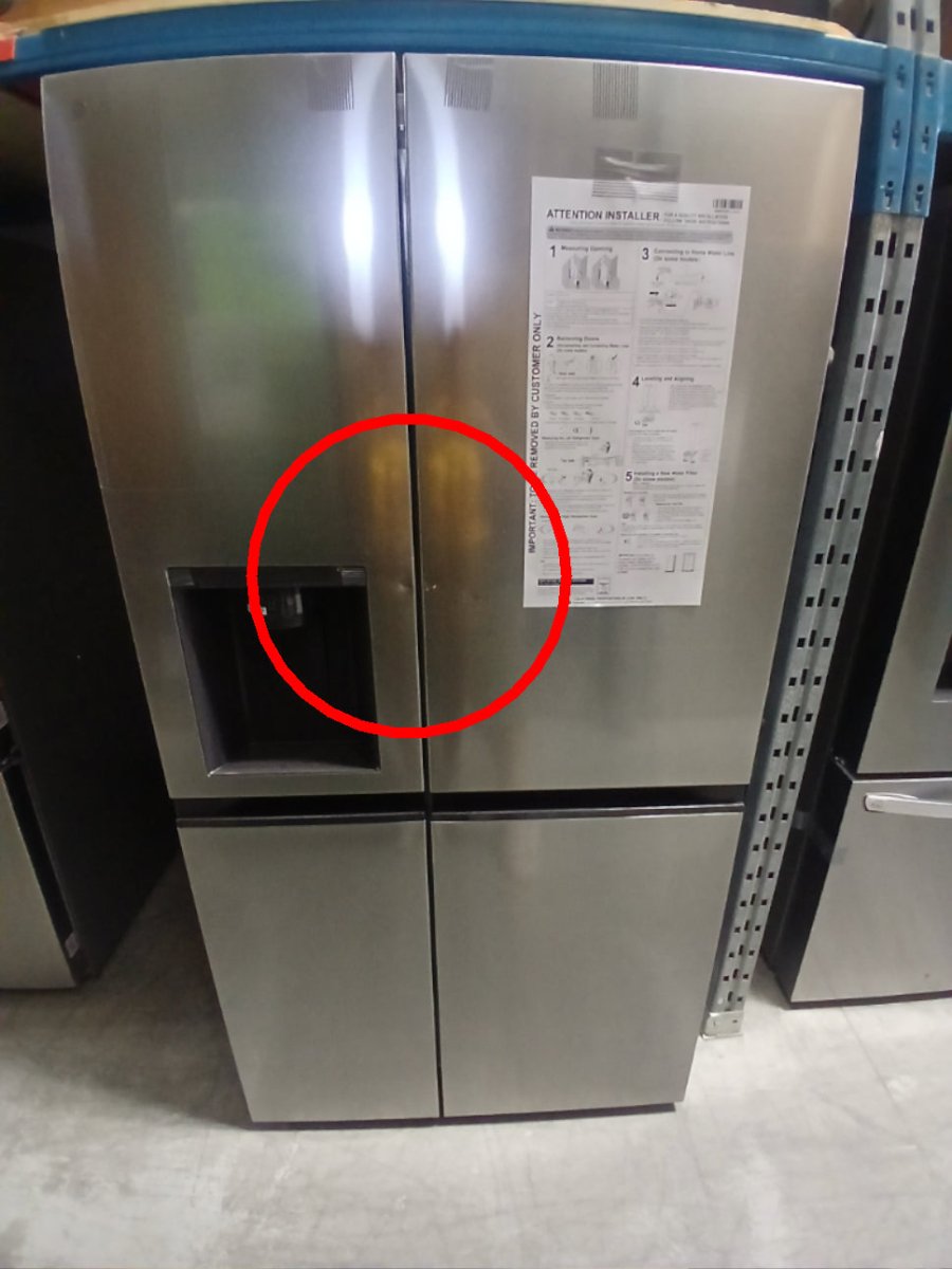 LS29S3230V - REFRIGERATORS - LG - Side by side - Platinum - Open Box - BonPrix Électroménagers