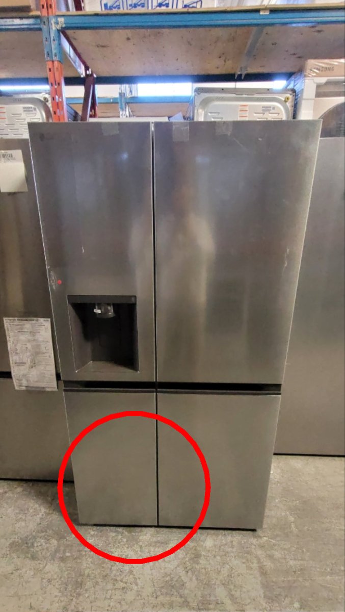 LS29S3230V - REFRIGERATORS - LG - Side by side - Platinum - Open Box - BonPrix Électroménagers