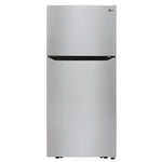 LTCS20020S - REFRIGERATORS - LG - Top Freezer - Stainless Steel - Open Box - BonPrix Électroménagers