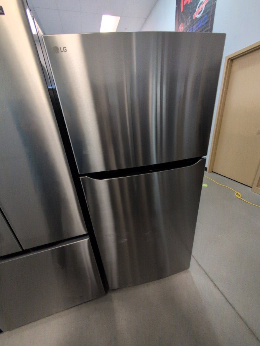 LTCS20020S - REFRIGERATORS - LG - Top Freezer - Stainless Steel - Open Box - BonPrix Électroménagers