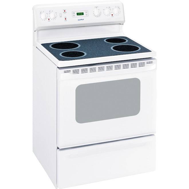 MCBS585DNWW - RANGES - Moffat - Electric - White - Open Box - BonPrix Électroménagers