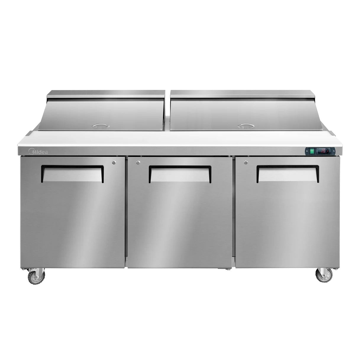 MCRK20B3AST - REFRIGERATORS - Midea - All Refrigerator - Stainless Steel - Open Box - BonPrix Électroménagers