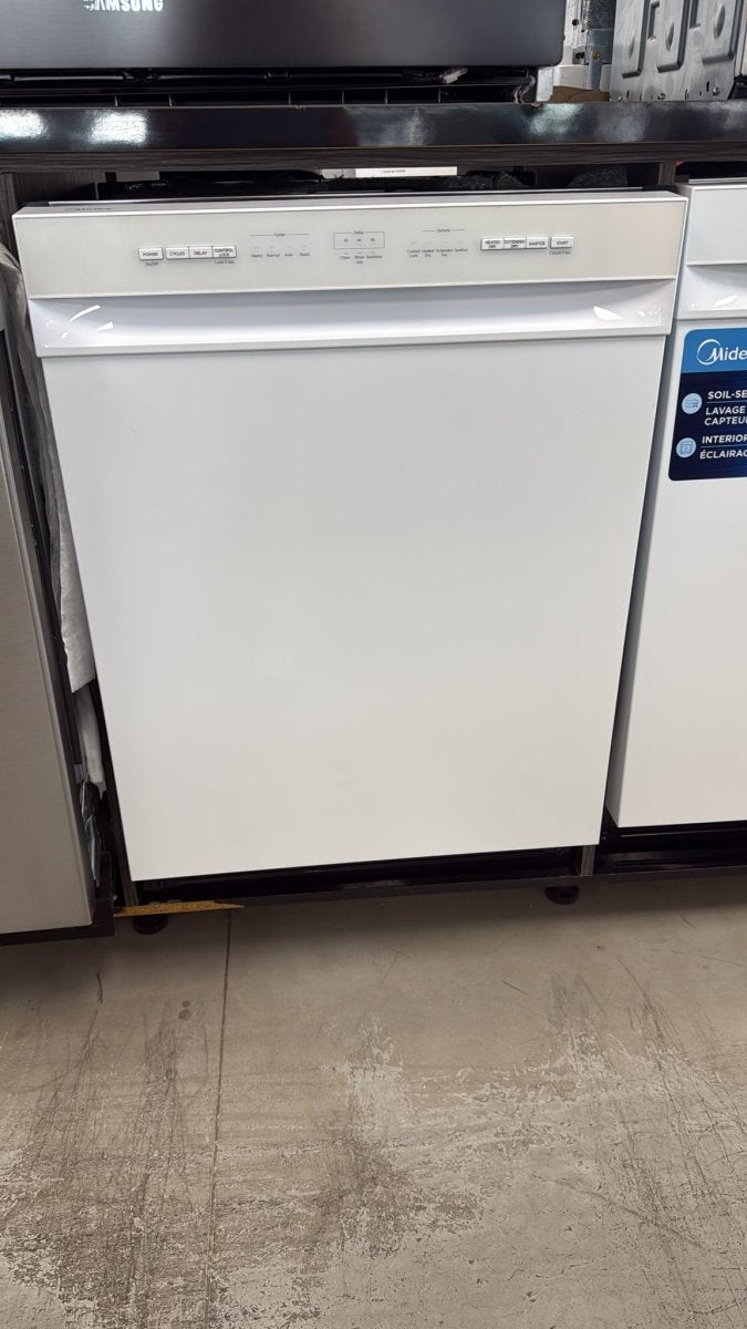 MDF24P1BWW - DISHWASHERS - Midea - Front Controls - White - Open Box - BonPrix Électroménagers