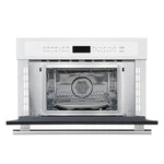 Oliena Espresso White 30 Inch 1750 Watt Compact Oven & 1000 Watt Microwave, 1.6 cu. ft. - BonPrix Électroménagers