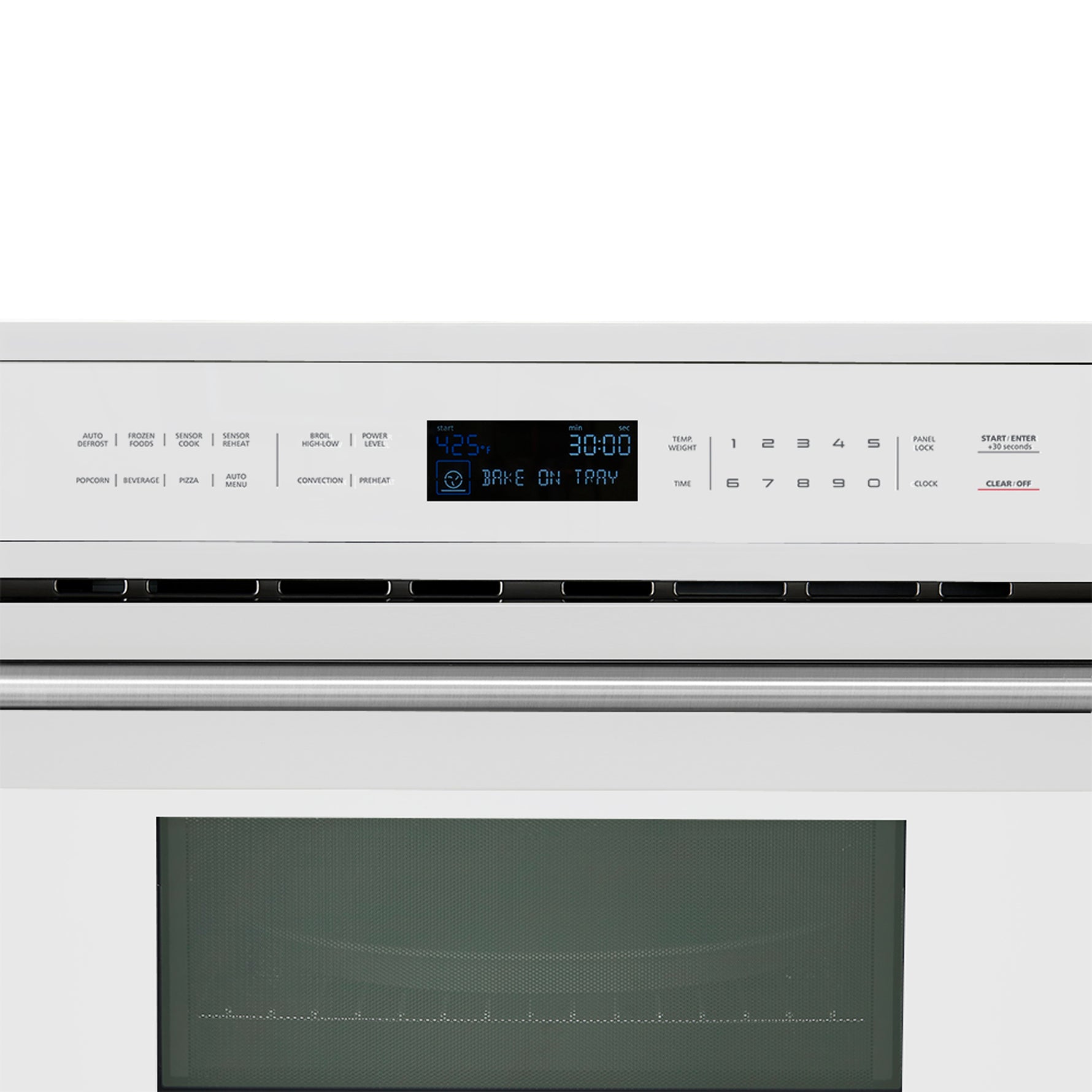 Oliena Espresso White 30 Inch 1750 Watt Compact Oven & 1000 Watt Microwave, 1.6 cu. ft. - BonPrix Électroménagers