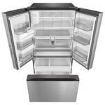 MRF29D2AST - RÉFRIGÉRATEURS - Midea -  Trois Portes Avec Porte â Deux Battants - Acier inoxydable - Boîte Ouverte