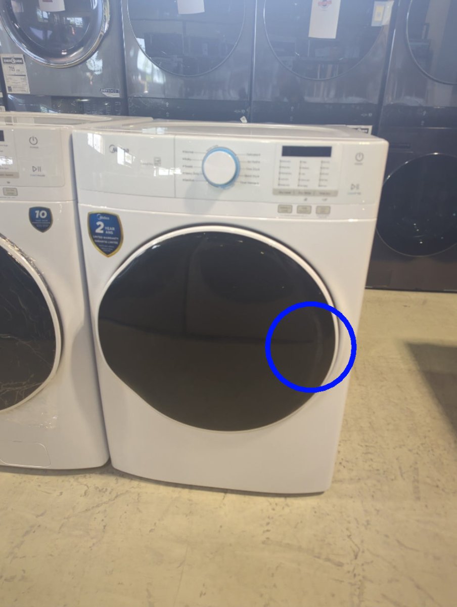 MLE52N5AWW - DRYERS - Midea - Electric - White - Open Box - BonPrix Électroménagers