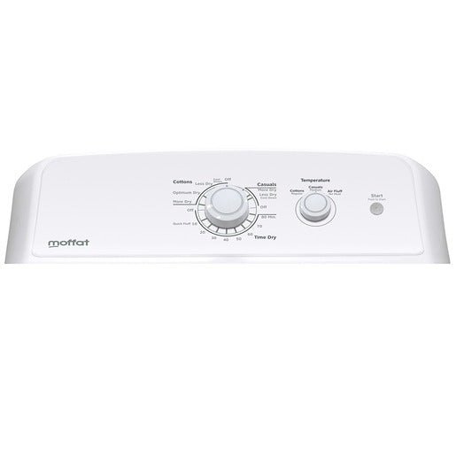 MTX22EBMRWW - DRYERS - Moffat - Electric - White - Open Box - BonPrix Électroménagers