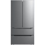 MWE22FYPKFS - REFRIGERATORS - Moffat - French 4 - Door - Stainless Steel - New - BonPrix Électroménagers