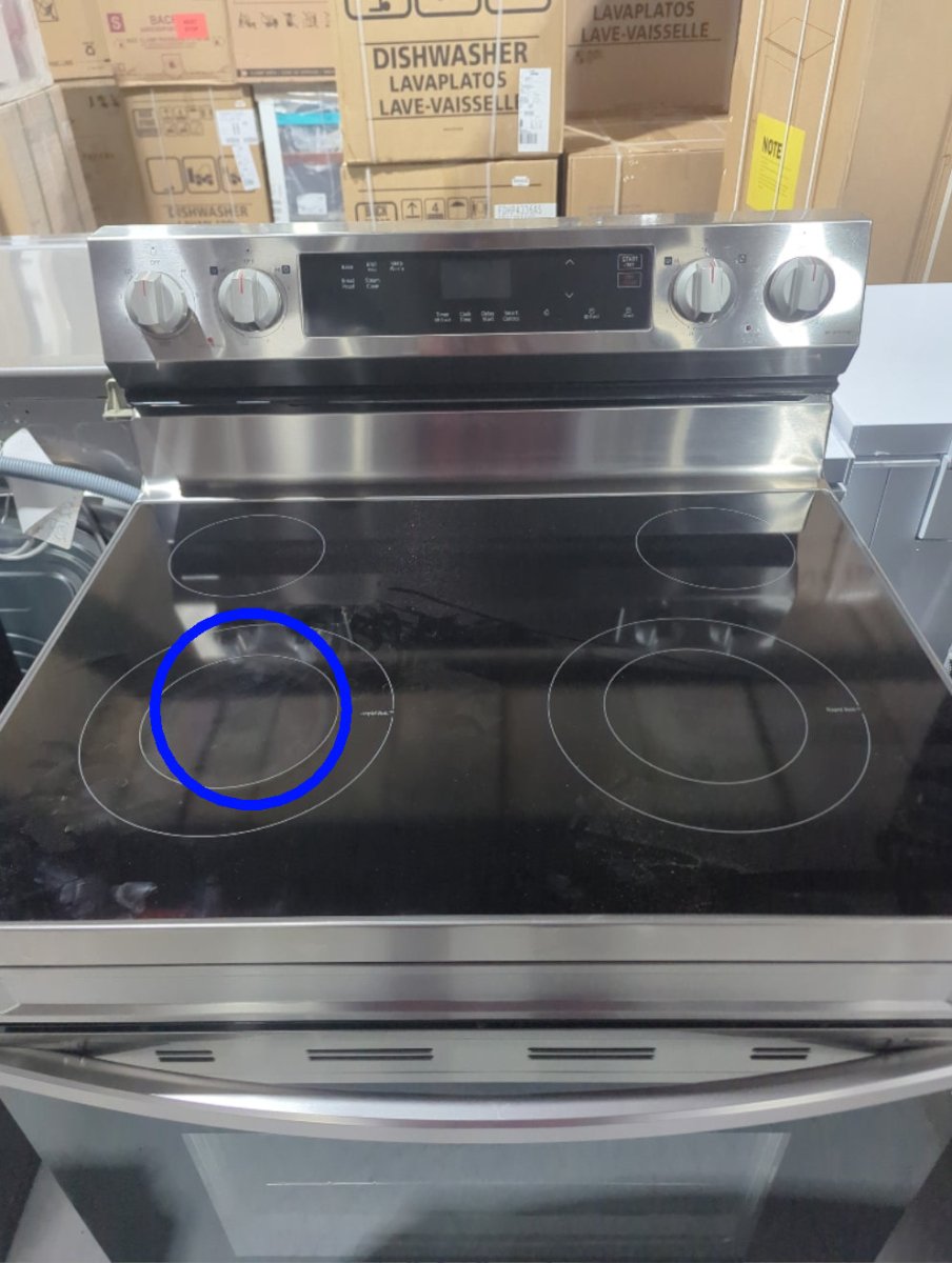 NE63A6111SS - RANGES - Samsung - Electric - Stainless Steel - Open Box - BonPrix Électroménagers