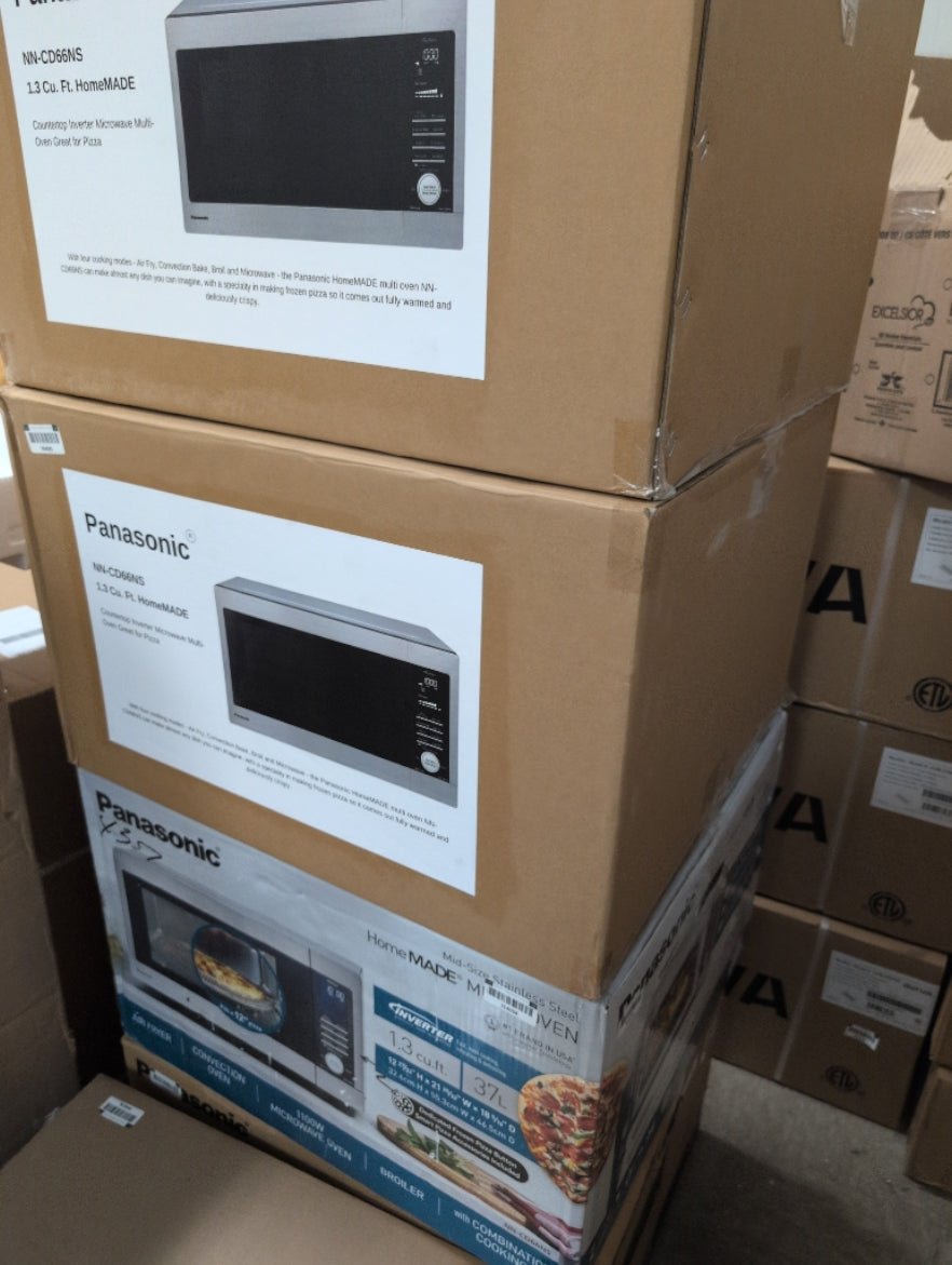 NN - CD66NS - MICROWAVES OVENS - Panasonic - Countertop - Stainless Steel - Open Box - BonPrix Électroménagers