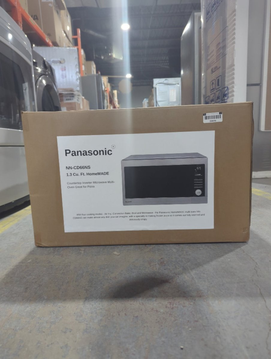 NN - CD66NS - MICROWAVES OVENS - Panasonic - Countertop - Stainless Steel - Open Box - BonPrix Électroménagers
