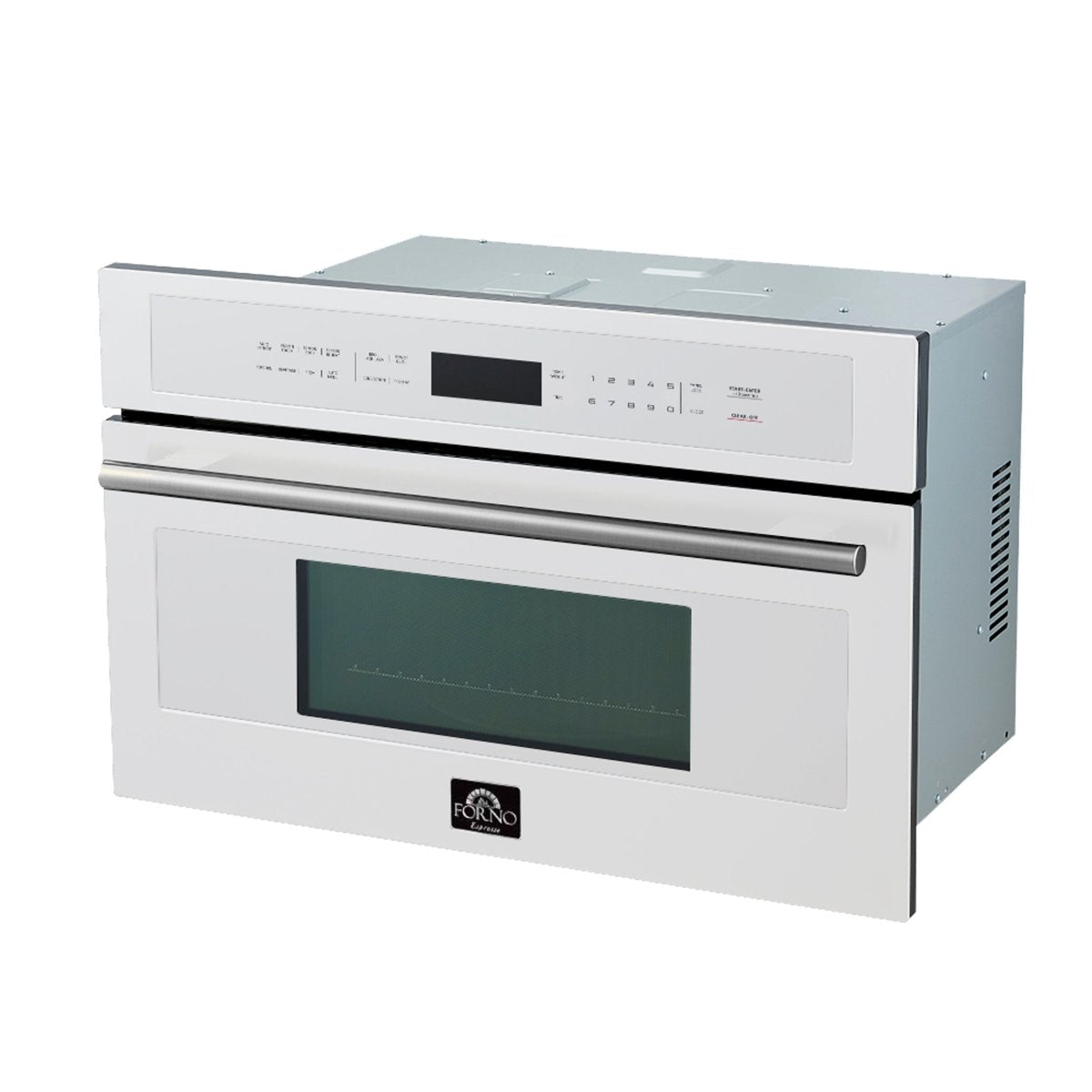 Oliena Espresso White 30 Inch 1750 Watt Compact Oven & 1000 Watt Microwave, 1.6 cu. ft. - BonPrix Électroménagers