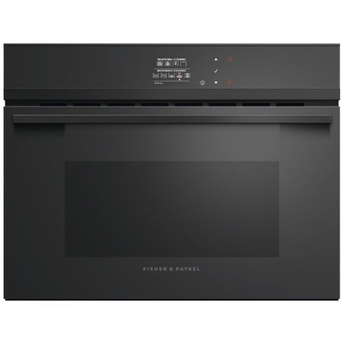 OM24NDBB1 - WALL OVENS - Fisher & Paykel - Single Oven - Black - Open Box - BonPrix Électroménagers