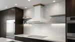 Hotte murale Forno Aria de 48 pouces en blanc