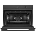 OS24NDTDB1 - WALL OVENS - Fisher & Paykel - Combination Oven - Black - Open Box - BonPrix Électroménagers