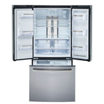 PFE24HYRCFS - REFRIGERATORS - GE Profile - French 3 - Door - Stainless Steel - Open Box - BonPrix Électroménagers