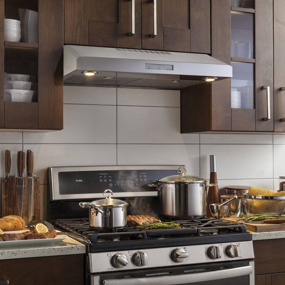 PVX7300SJSSC - VENTILATION - GE Profile - Range Hoods - Stainless Steel - Open Box - BonPrix Électroménagers