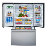 PYE18HYRCFS - REFRIGERATORS - GE - French 3 - Door - Stainless Steel - Open Box - BonPrix Électroménagers