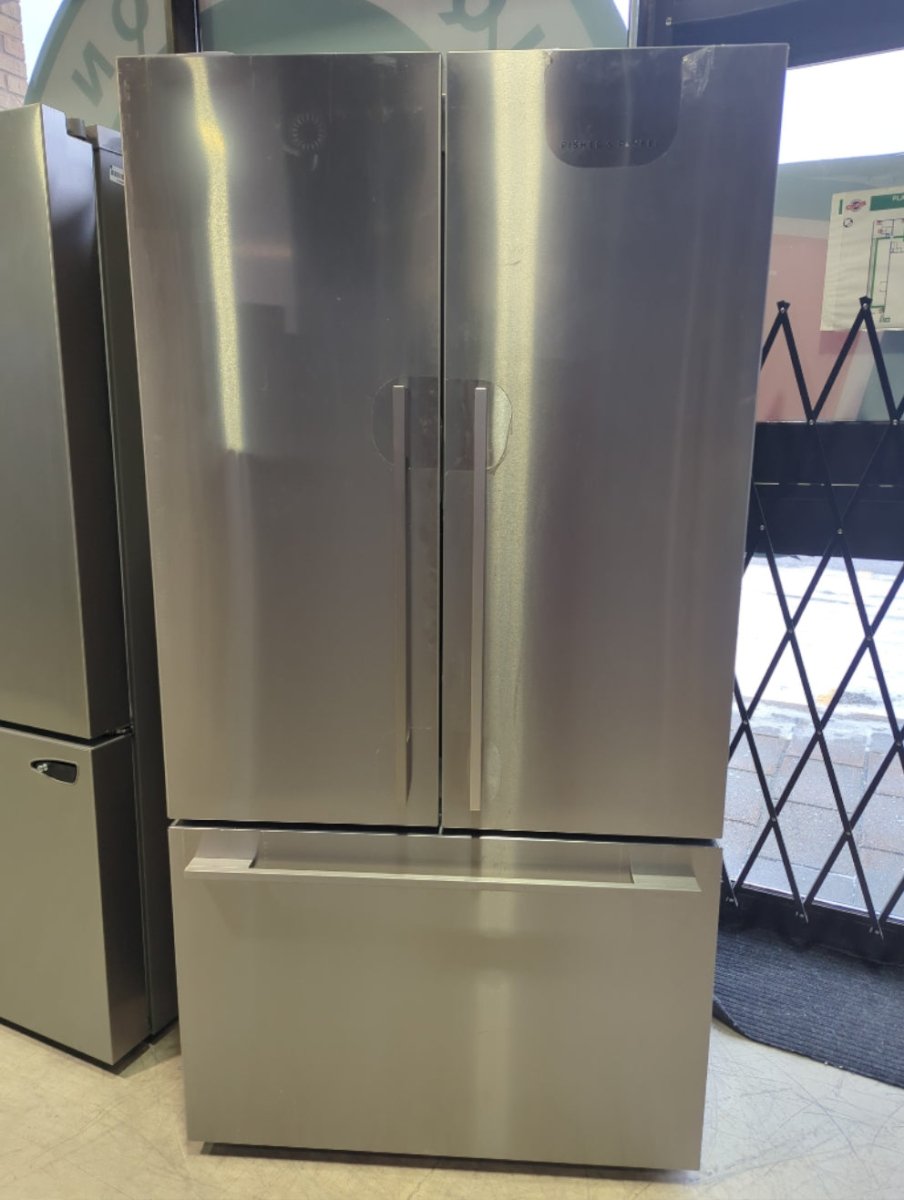 RF201ADX5 - N - REFRIGERATORS - Fisher & Paykel - French 3 - Door - Stainless Steel - Open Box - BonPrix Électroménagers