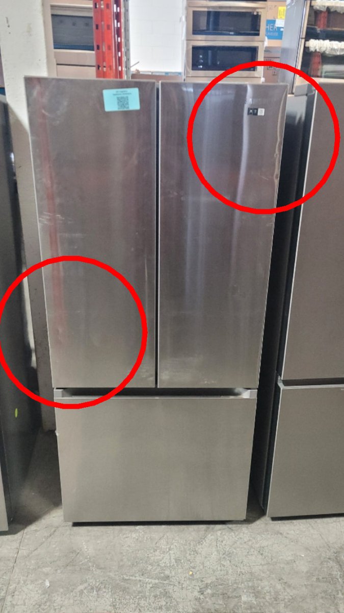 RF22A4111SR - REFRIGERATORS - Samsung - French 3 - Door - Stainless Steel - Open Box - BonPrix Électroménagers