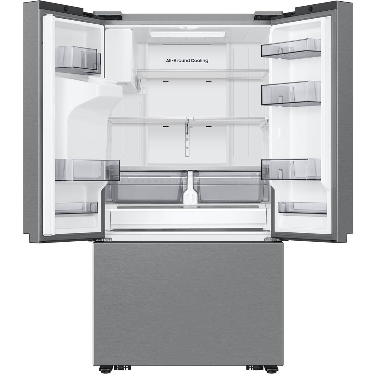 RF27CG5B10SR - REFRIGERATORS - Samsung - French 3 - Door - Stainless Steel - Open Box - BonPrix Électroménagers