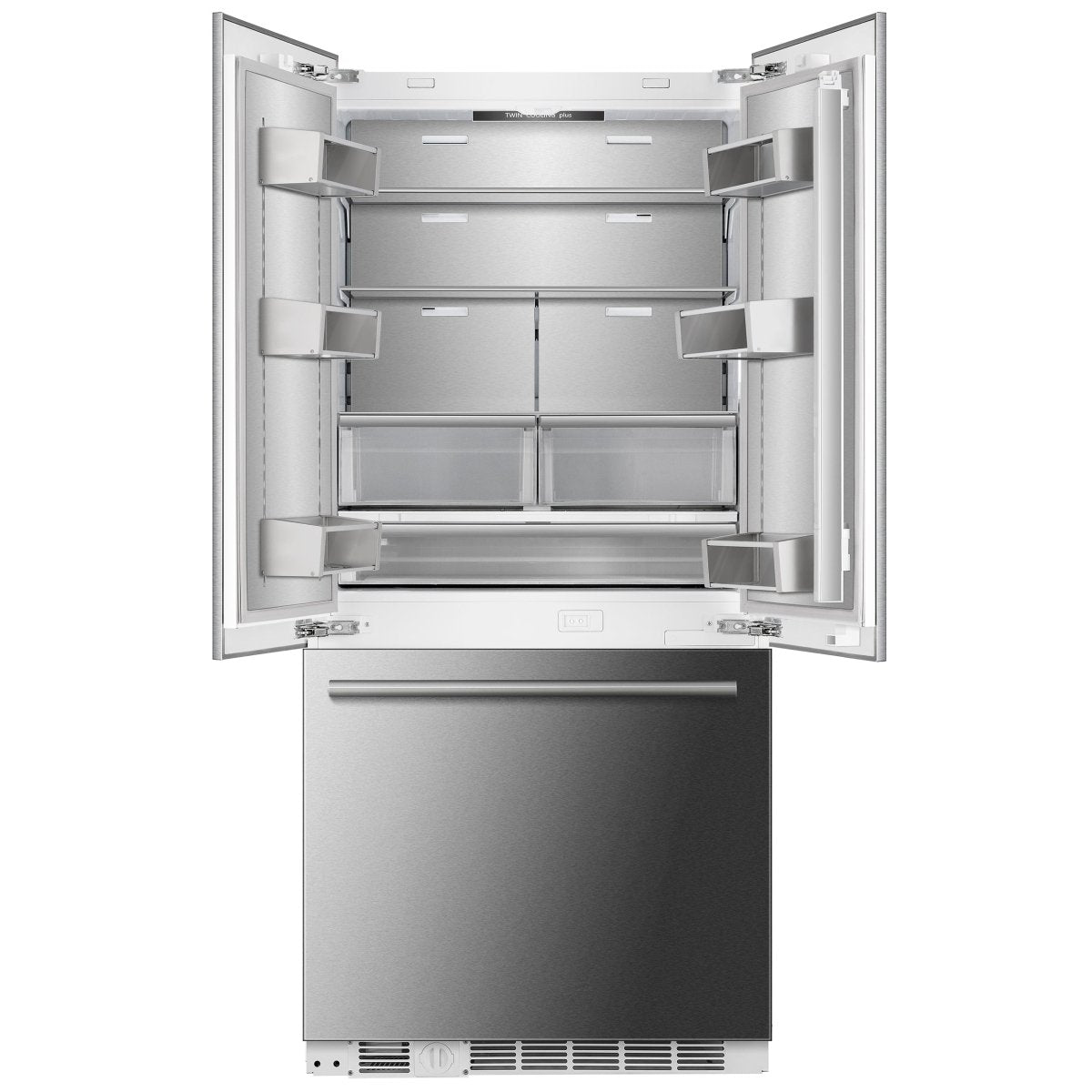 Rivestito Refrigerator, French Door, 36 Inch, Energy Star, Fast Freeze - BonPrix Électroménagers