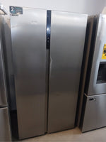 RS19A2CSD - REFRIGERATORS - Hisense - Side by side - Titanium - Open Box - BonPrix Électroménagers