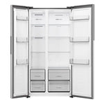 RS19A2CSD - REFRIGERATORS - Hisense - Side by side - Titanium - Open Box - BonPrix Électroménagers